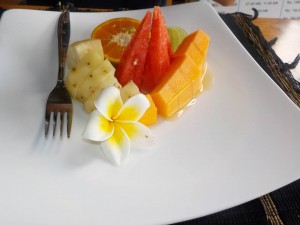 this sweet, light and simple dessert was perfect an hour after dinner