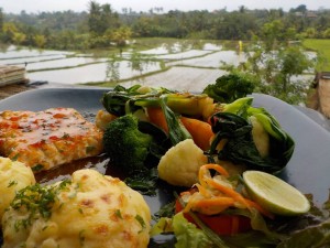 we were eager to explore this intriguing backdrop, so we stuck to a light plant-based meal